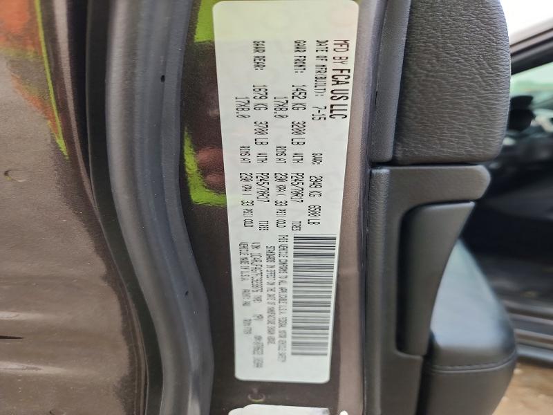 Продажа на аукционе авто 2015 Jeep Grand Cherokee, vin: 1C4RJFAG7FC923876, номер лота: 61722316