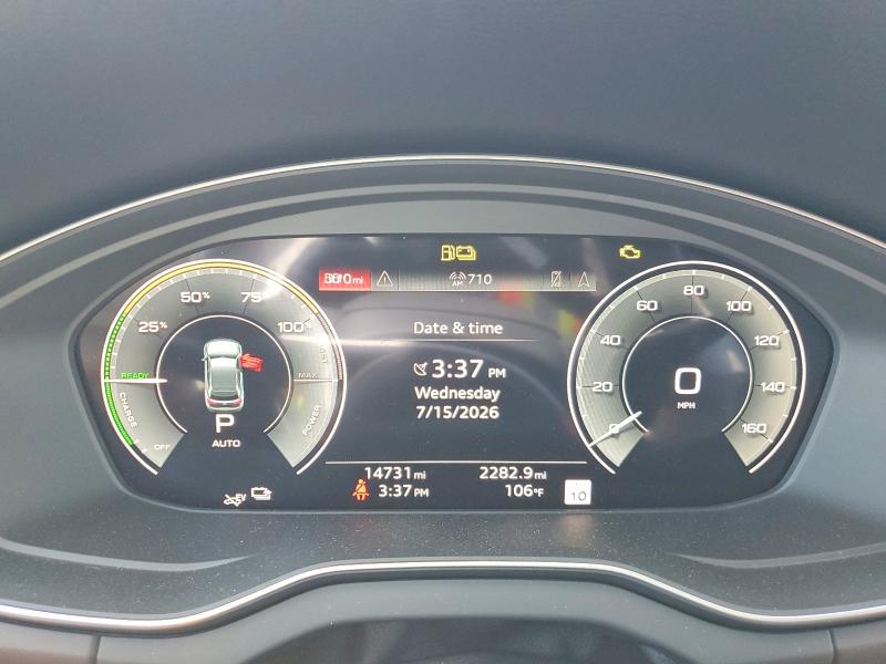Aukcja sprzedaży 2025 Audi Q5 E, vin: WA1E2AFY5S2062904, numer aukcji: 61047326