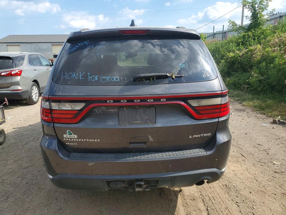 60039206 :رقم المزاد ، 1C4RDJDG0FC185960 vin ، 2015 Dodge Durango مزاد بيع