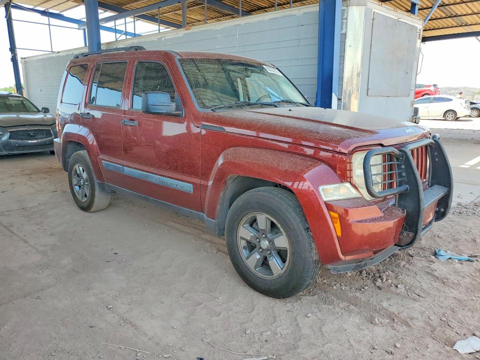 60032976 :رقم المزاد ، 1J8GN28K28W284217 vin ، 2008 Jeep Liberty مزاد بيع