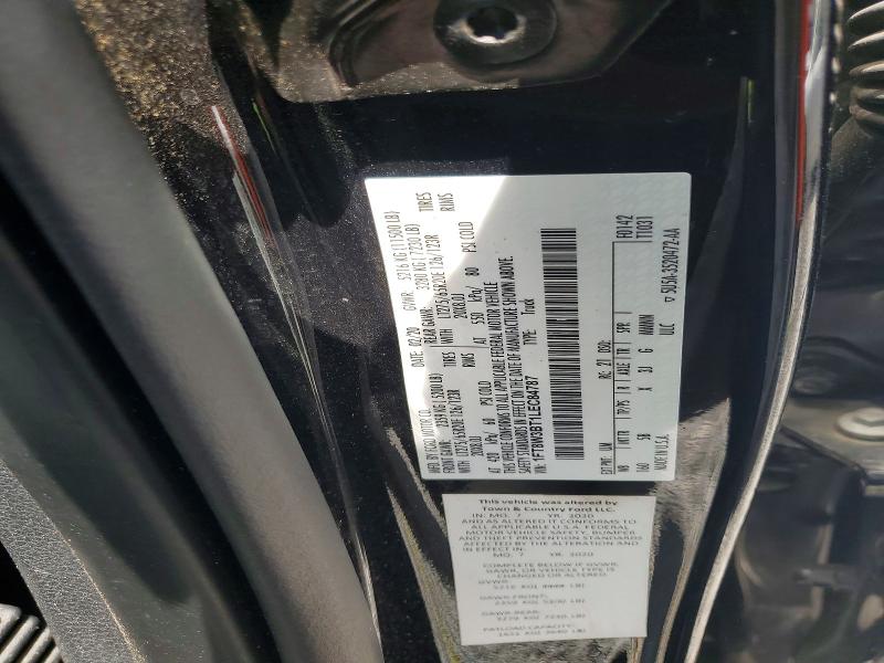 Продажа на аукционе авто 2020 Ford F350, vin: 1FT8W3BT1LEC84787, номер лота: 61594416