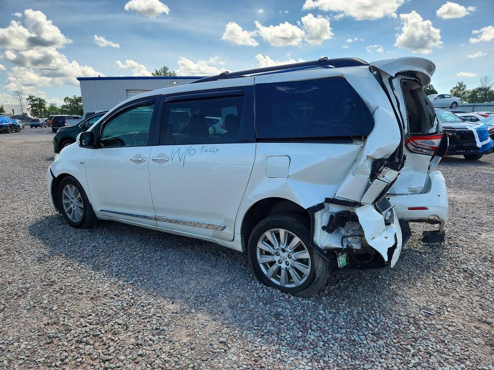 2017 Toyota Sienna მანქანა იყიდება აუქციონზე, vin: 5TDDZ3DC9HS156334, აუქციონის ნომერი: 59986716