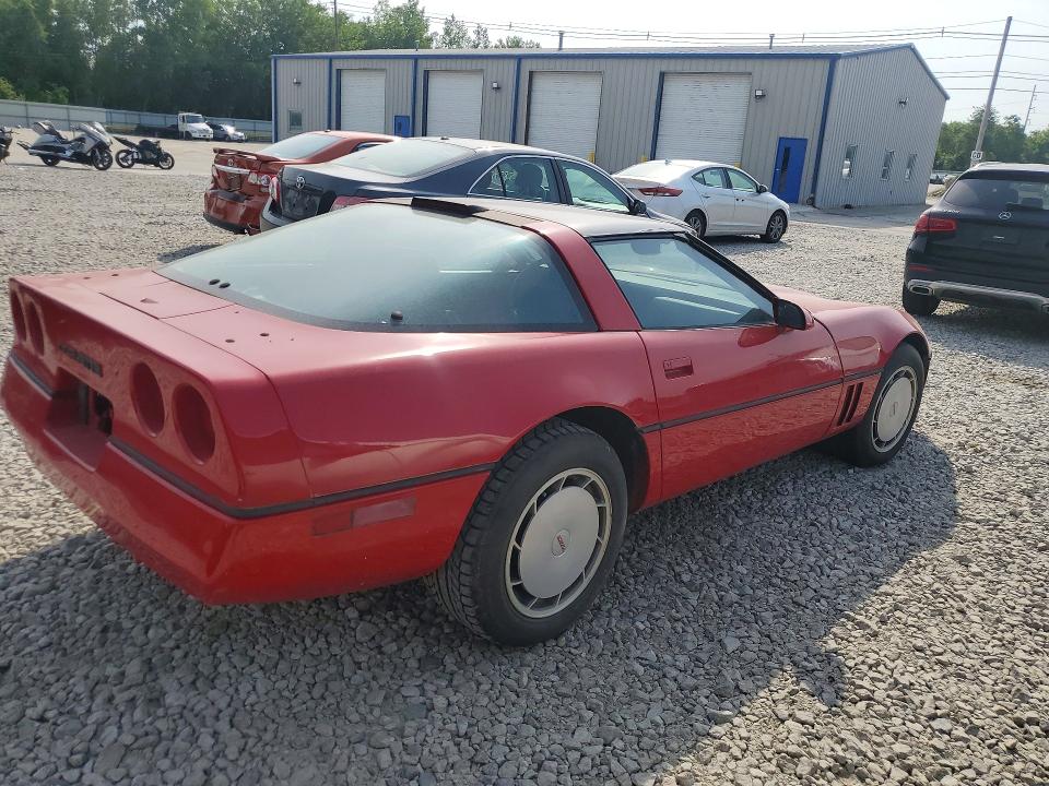 60921026 :رقم المزاد ، 1G1YY0781G5117115 vin ، 1986 Chevrolet Corvette مزاد بيع
