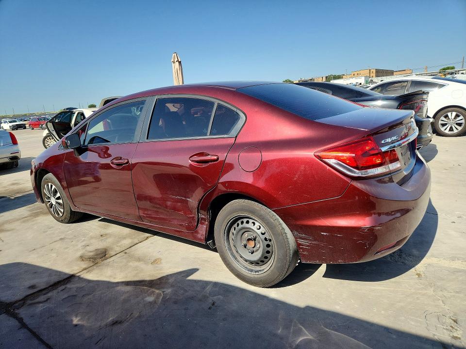 61900016 :رقم المزاد ، 19XFB2F52EE040968 vin ، 2014 Honda Civic مزاد بيع