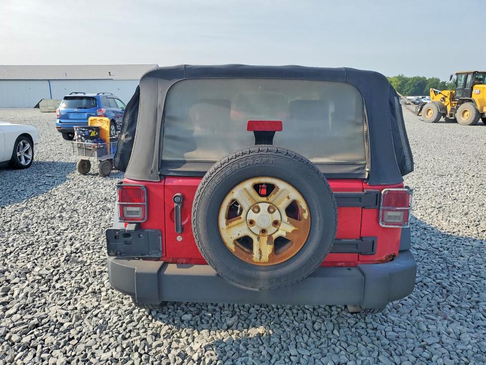 61029116 :رقم المزاد ، 1J4FA241X8L556553 vin ، 2008 Jeep Wrangler مزاد بيع
