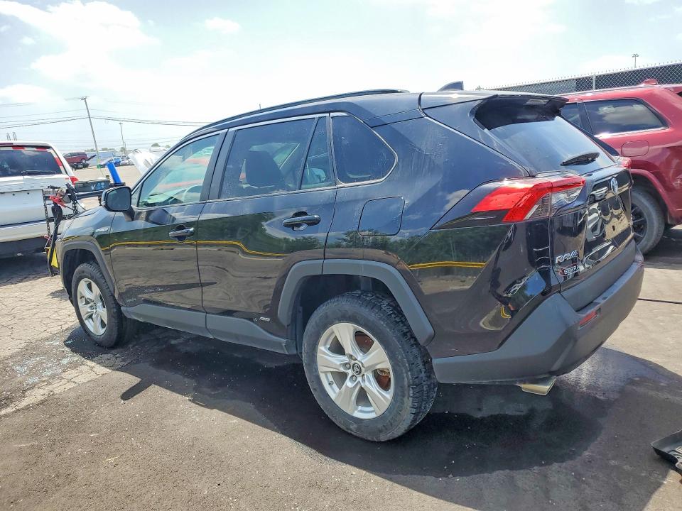 59153636 :رقم المزاد ، 2T3RWRFV7KW034884 vin ، 2019 Toyota Rav4 Hybrid مزاد بيع