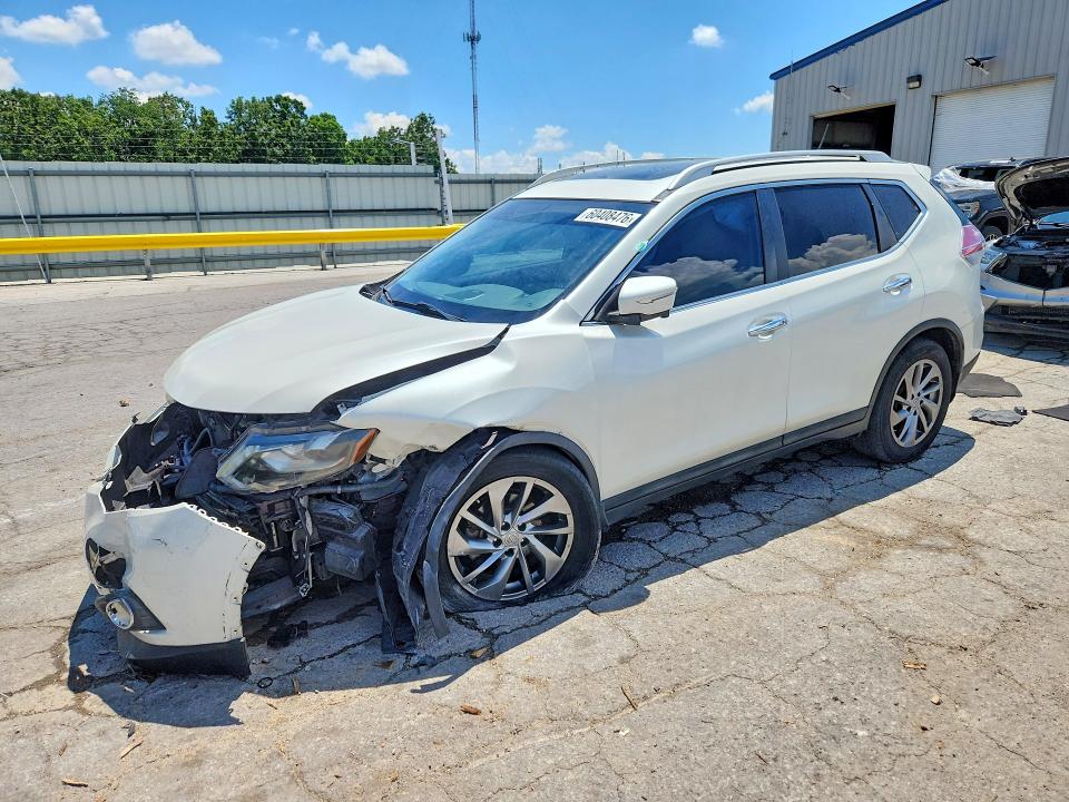 2015 Nissan Rogue მანქანა იყიდება აუქციონზე, vin: 5N1AT2MT0FC909984, აუქციონის ნომერი: 60408476