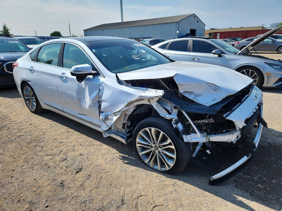 Продажа на аукционе авто 2017 Genesis G80, vin: KMHGN4JE8HU193614, номер лота: 61395726