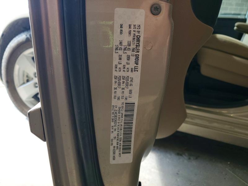 59739006 :رقم المزاد ، 2C4RDGBG9DR693743 vin ، 2013 Dodge Grand Caravan مزاد بيع