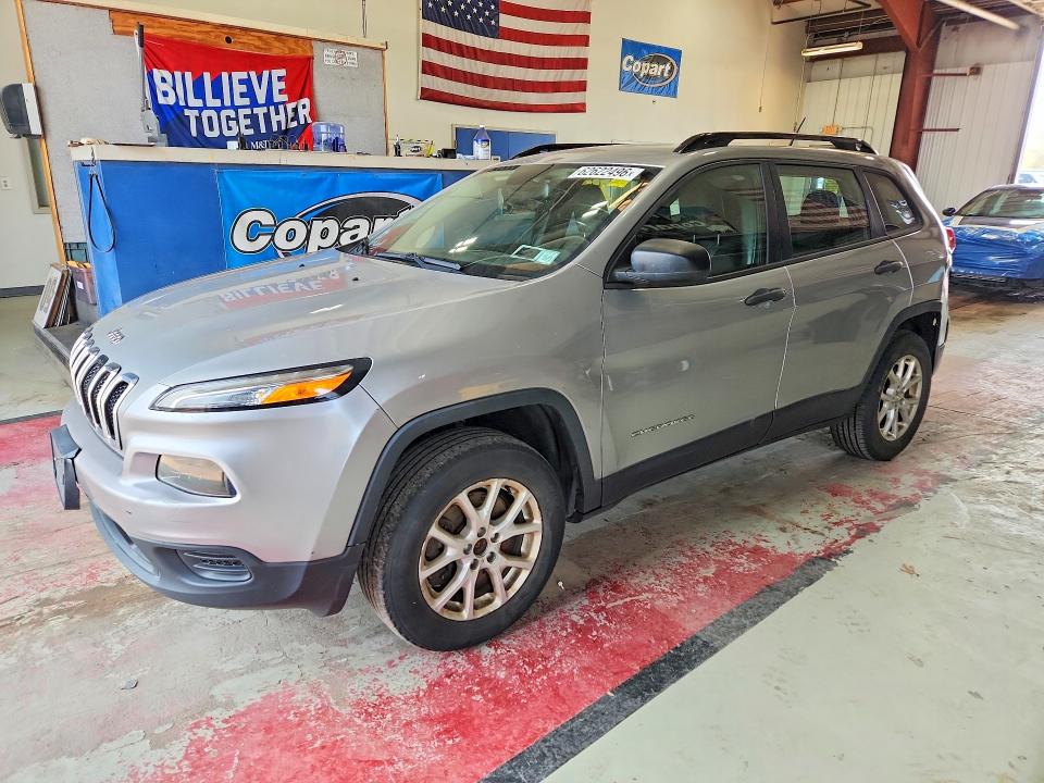 Продажа на аукционе авто 2015 Jeep Cherokee, vin: 1C4PJMABXFW777021, номер лота: 62622496