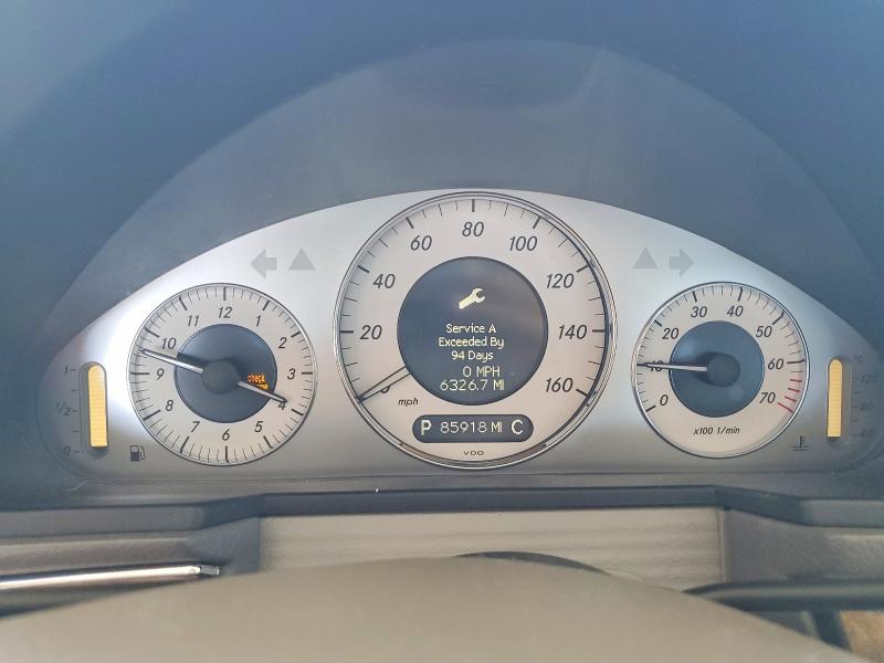 2009 Mercedes-benz E მანქანა იყიდება აუქციონზე, vin: WDBUF56X19B432520, აუქციონის ნომერი: 63323196