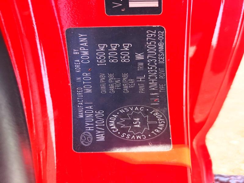 Продаж на аукціоні авто 2007 Hyundai Accent, vin: KMHCN35C37U005792, номер лоту: 61760916