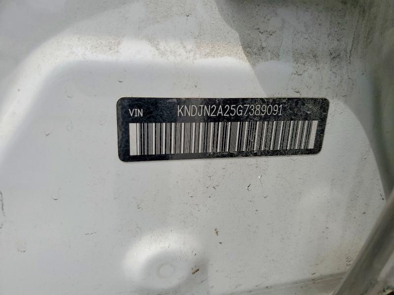 61820916 :رقم المزاد ، KNDJN2A25G7389091 vin ، 2016 Kia Soul مزاد بيع