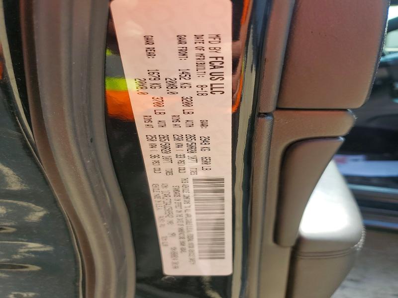 Продажа на аукционе авто 2018 Jeep Grand Cherokee, vin: 1C4RJFCG4JC509542, номер лота: 60964816