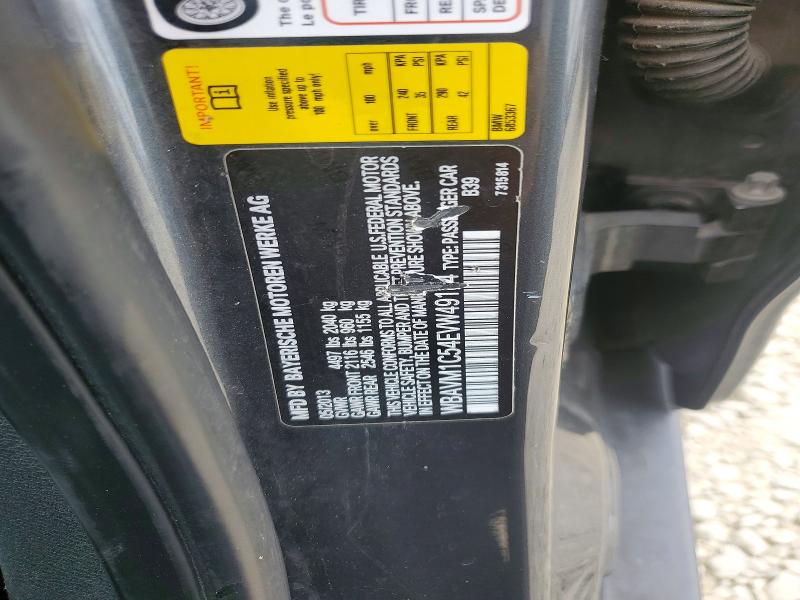 Aukcja sprzedaży 2014 Bmw X1, vin: WBAVM1C54EVW49184, numer aukcji: 61006326