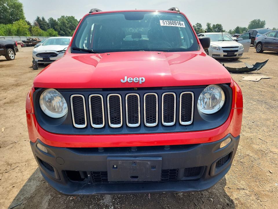 61360916 :رقم المزاد ، ZACCJBABXJPH20200 vin ، 2018 Jeep Renegade مزاد بيع