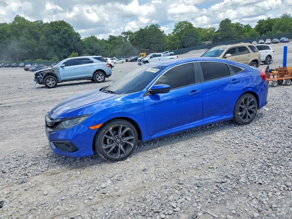 Auction sale of the 2019 Honda Civic, vin: 19XFC2F82KE012977, lot number: 61968126