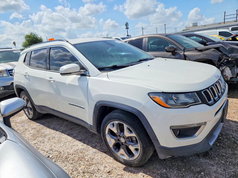Aukcja sprzedaży 2020 Jeep Compass, vin: 3C4NJCCB5LT122457, numer aukcji: 57870306