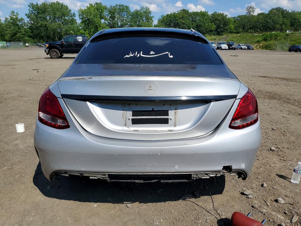 62109016 :رقم المزاد ، 55SWF4JB3HU230613 vin ، 2017 Mercedes-benz C مزاد بيع
