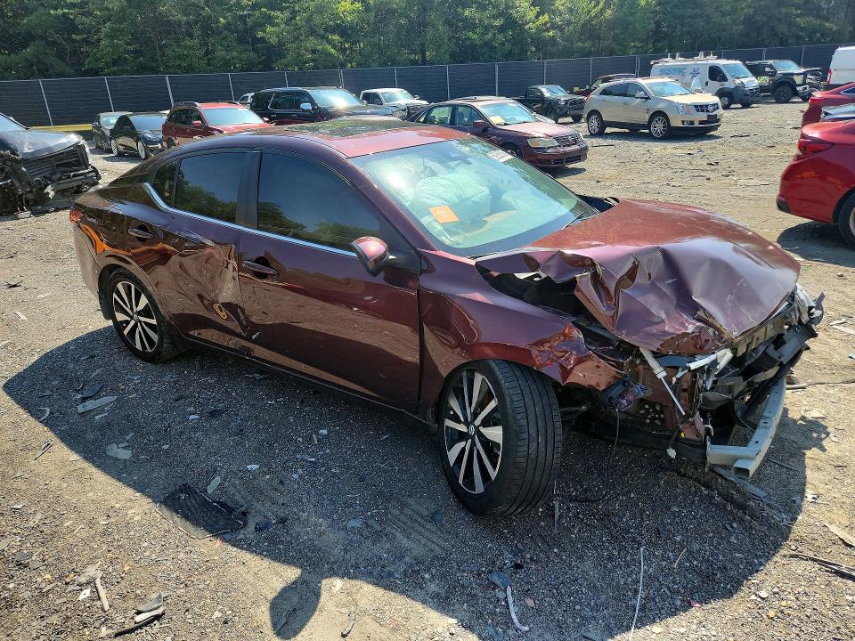 59258306 :رقم المزاد ، 3N1AB8CV2MY260502 vin ، 2021 Nissan Sentra مزاد بيع