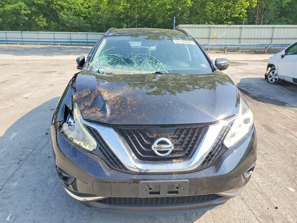 Продажа на аукционе авто 2015 Nissan Murano, vin: 5N1AZ2MH4FN216706, номер лота: 61136356