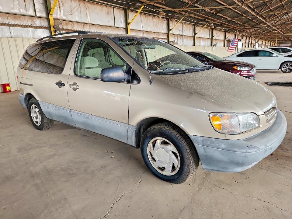 Aukcja sprzedaży 2000 Toyota Sienna, vin: 4T3ZF13C5YU268342, numer aukcji: 62292546