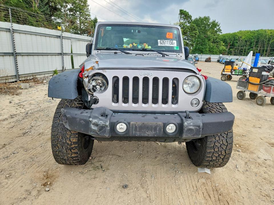 Продажа на аукционе авто 2017 Jeep Wrangler, vin: 1C4GJWAG8HL660968, номер лота: 62611156