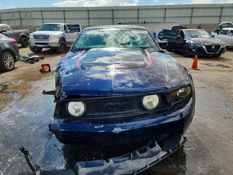 61439856 :رقم المزاد ، 1ZVBP8CH6A5138177 vin ، 2010 Ford Mustang مزاد بيع