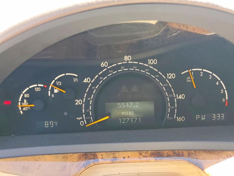 Продажа на аукционе авто 2002 Mercedes-benz S, vin: WDBNG75J92A279732, номер лота: 58971996