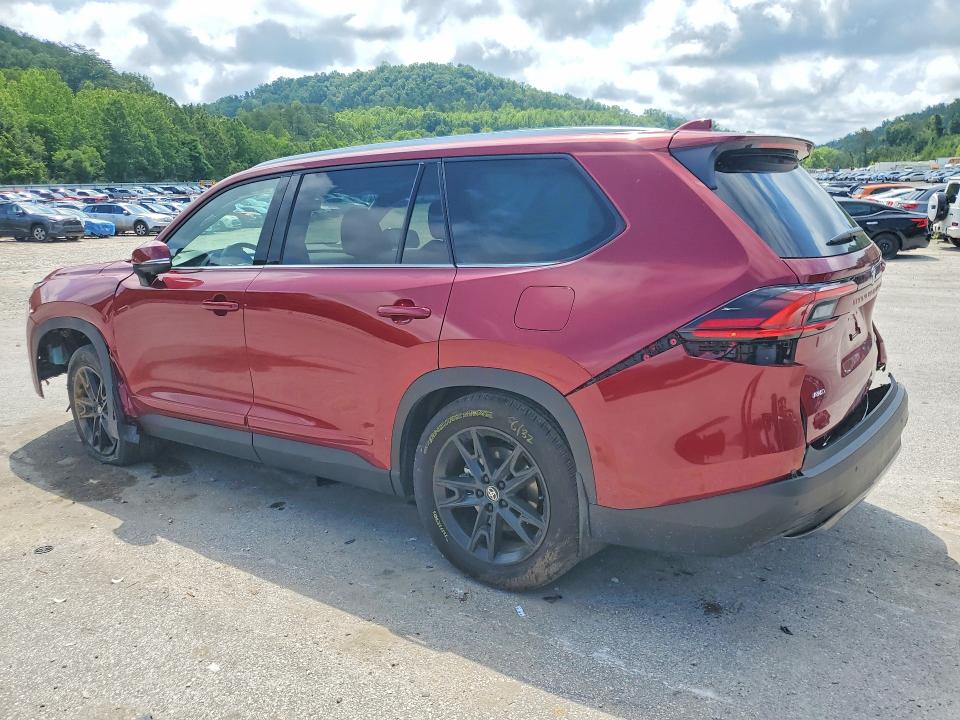 2026 Toyota Grand Highlander მანქანა იყიდება აუქციონზე, vin: 5TDAAAB51TS130595, აუქციონის ნომერი: 60011846