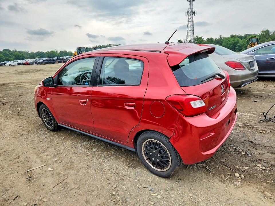 2017 Mitsubishi Mirage მანქანა იყიდება აუქციონზე, vin: ML32A3HJ5HH011693, აუქციონის ნომერი: 56048006