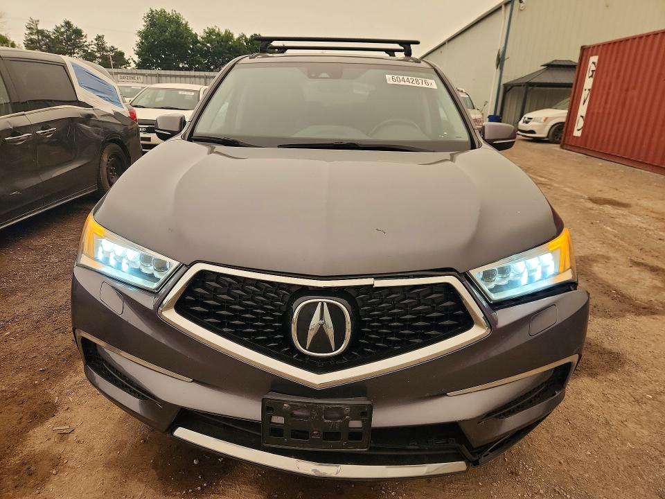 2017 Acura Mdx მანქანა იყიდება აუქციონზე, vin: 5FRYD4H40HB503884, აუქციონის ნომერი: 60442876