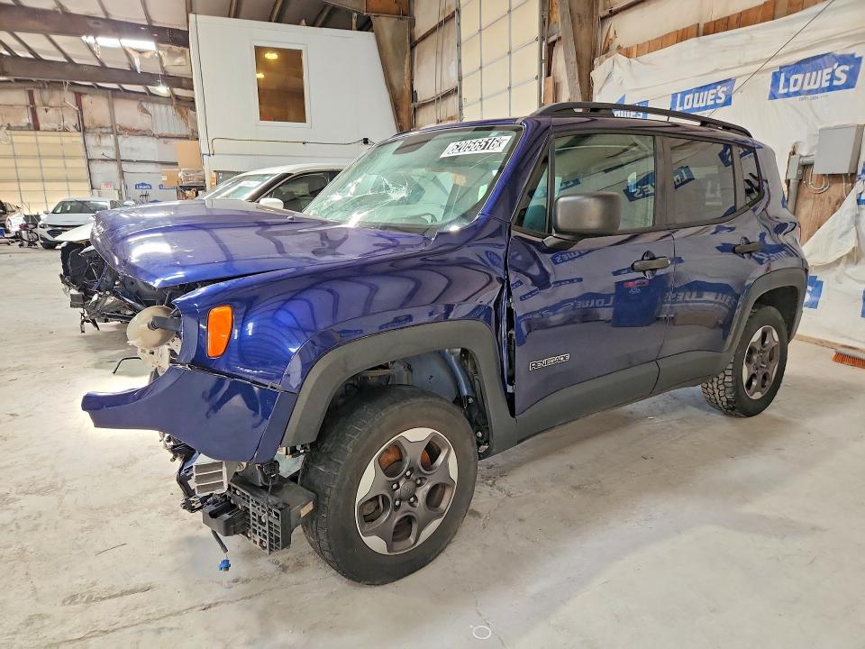 2017 Jeep Renegade მანქანა იყიდება აუქციონზე, vin: ZACCJBAH6HPE94560, აუქციონის ნომერი: 62056516