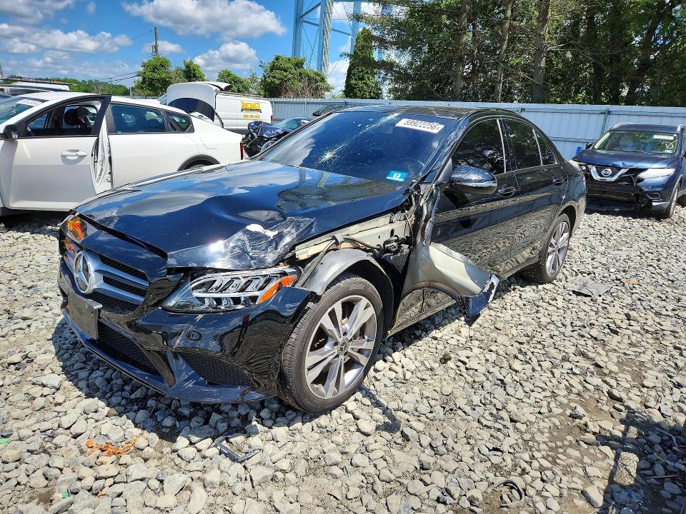 2020 Mercedes-benz C მანქანა იყიდება აუქციონზე, vin: W1KWF8EB9LR597561, აუქციონის ნომერი: 59922256