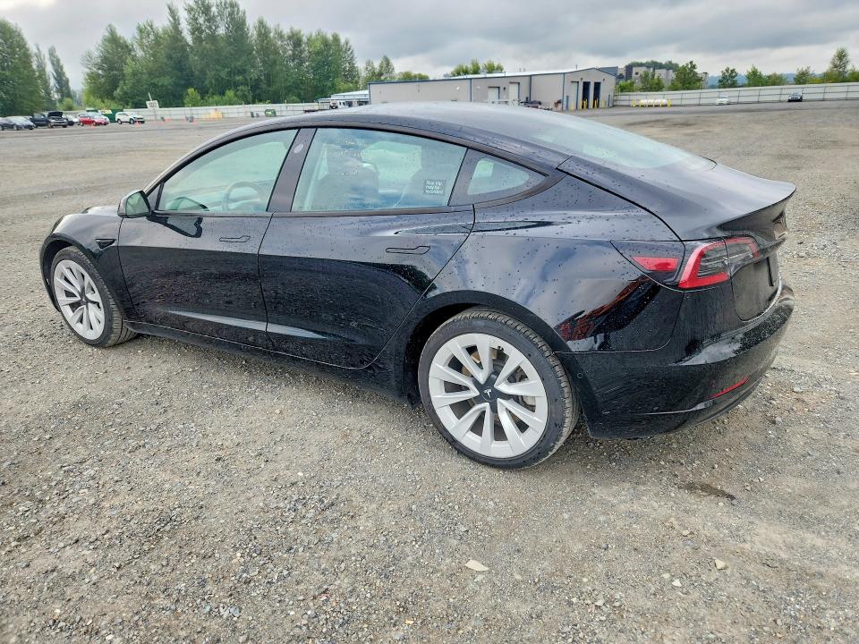 2022 Tesla Model 3 მანქანა იყიდება აუქციონზე, vin: 5YJ3E1EAXNF289614, აუქციონის ნომერი: 61360076