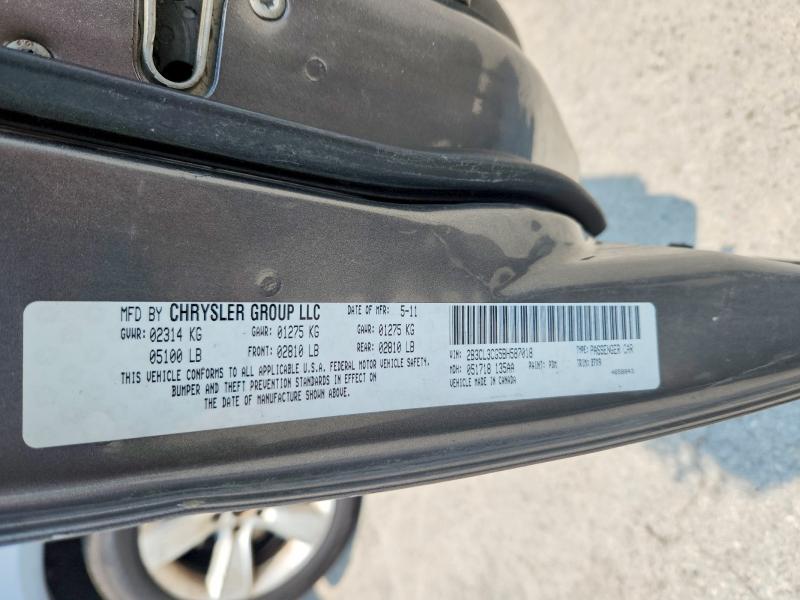 Aukcja sprzedaży 2011 Dodge Charger, vin: 2B3CL3CG5BH587018, numer aukcji: 60685186