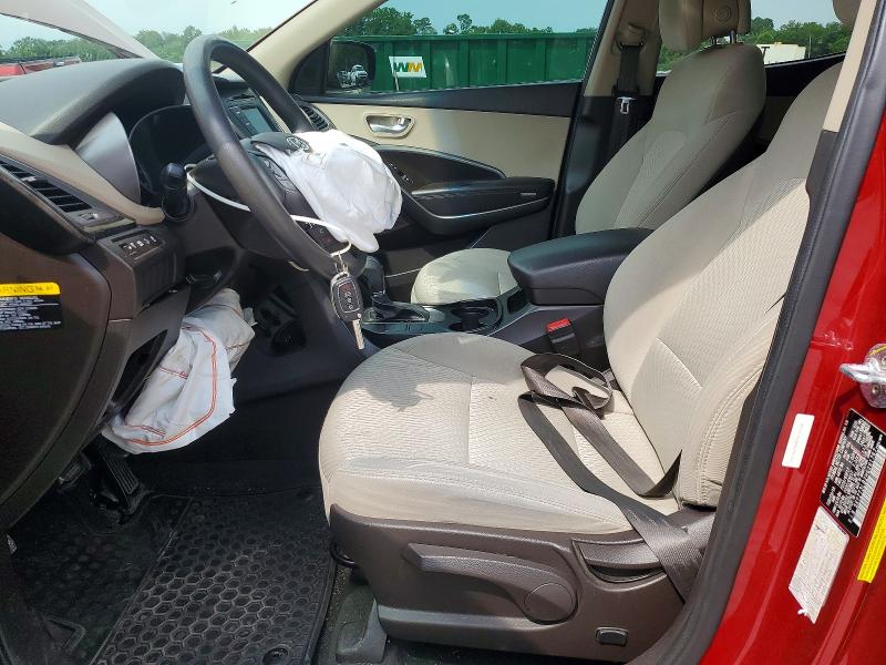 60555146 :رقم المزاد ، 5XYZT3LB2HG391767 vin ، 2017 Hyundai Santa Fe Sport مزاد بيع