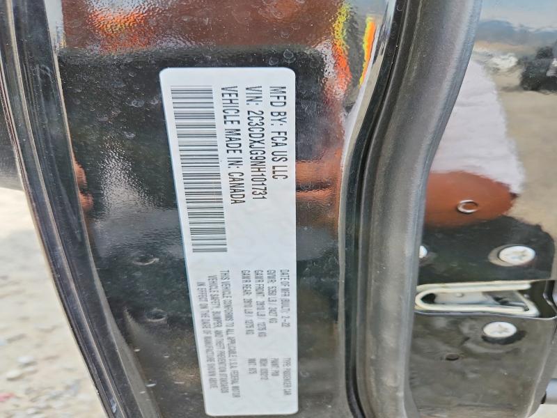 Продажа на аукционе авто 2022 Dodge Charger, vin: 2C3CDXJG9NH101731, номер лота: 60882066