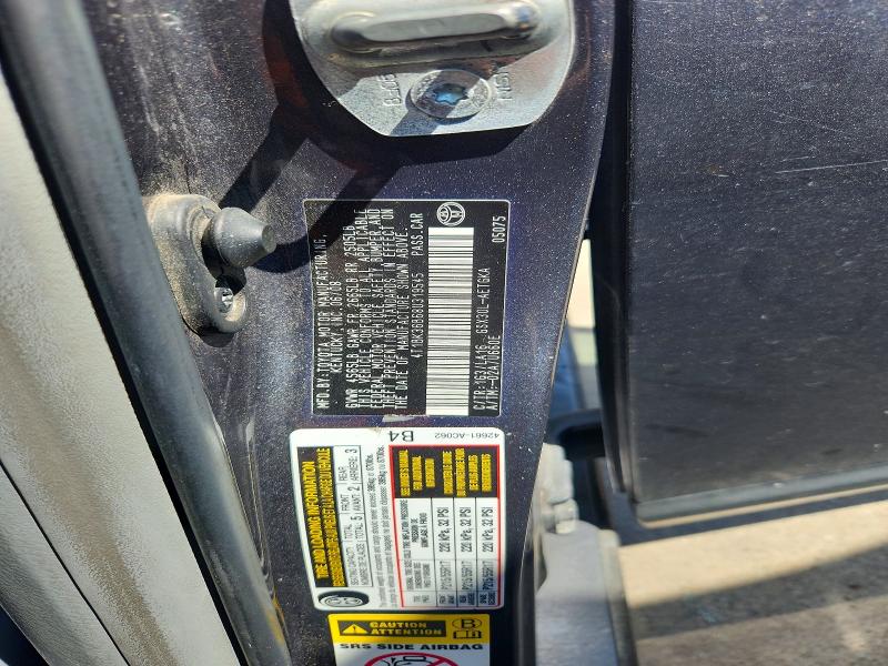 62309526 :رقم المزاد ، 4T1BK36B68U319545 vin ، 2008 Toyota Avalon مزاد بيع