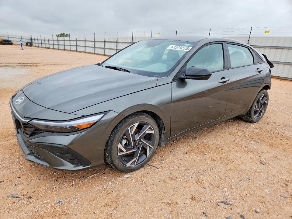 61505226 :رقم المزاد ، KMHLM4DG1SU012035 vin ، 2025 Hyundai Elantra مزاد بيع