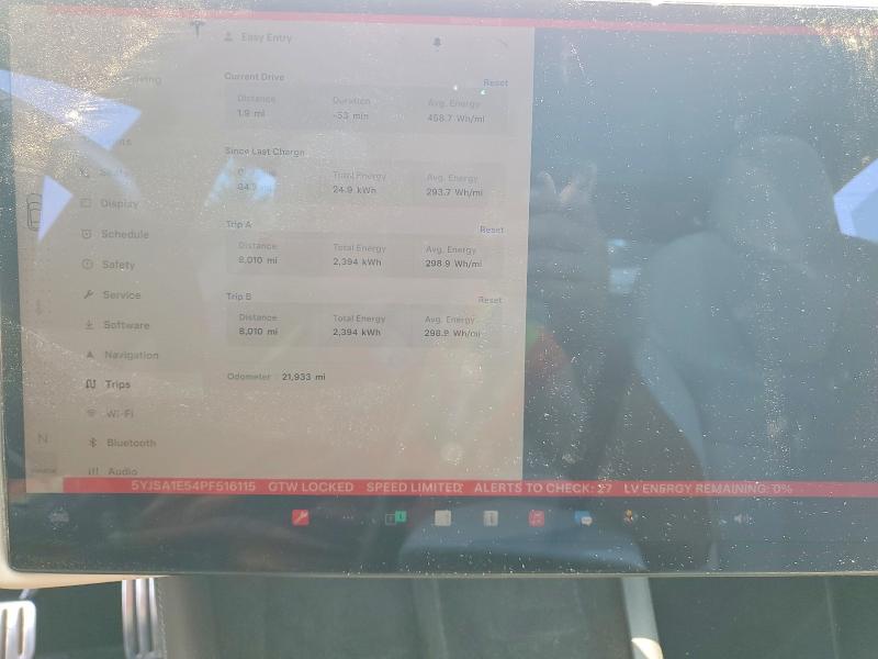 Продажа на аукционе авто 2023 Tesla Model S, vin: 5YJSA1E54PF516115, номер лота: 59117756
