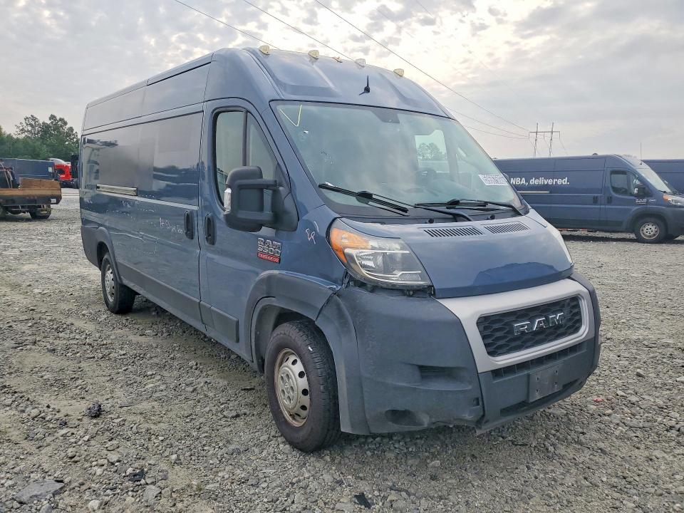 2021 Ram Promaster 3500 მანქანა იყიდება აუქციონზე, vin: 3C6FRVJG3ME501588, აუქციონის ნომერი: 59697506