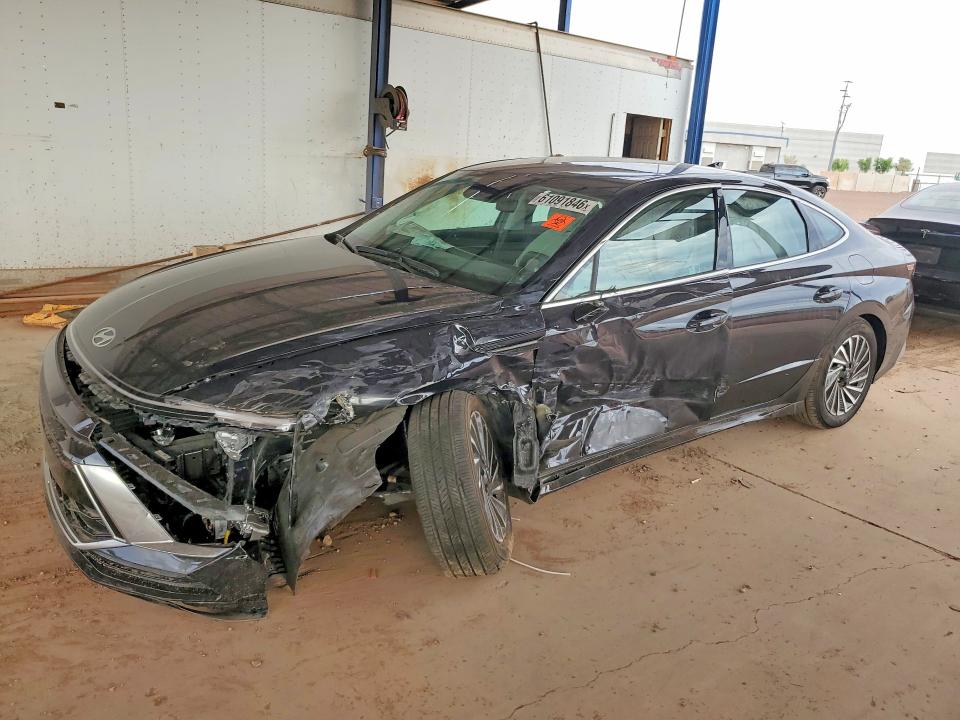 Auction sale of the 2025 Hyundai Sonata Hybrid, vin: KMHL34JJXSA107438, lot number: 61091846