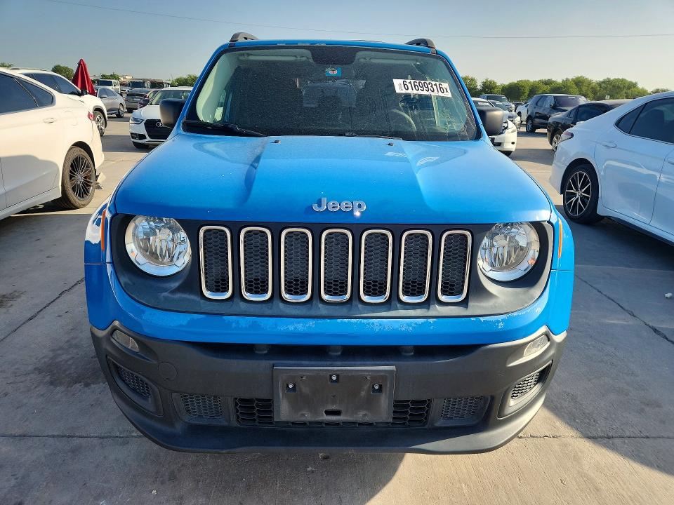 Продажа на аукционе авто 2015 Jeep Renegade, vin: ZACCJAAH0FPC10394, номер лота: 61699316