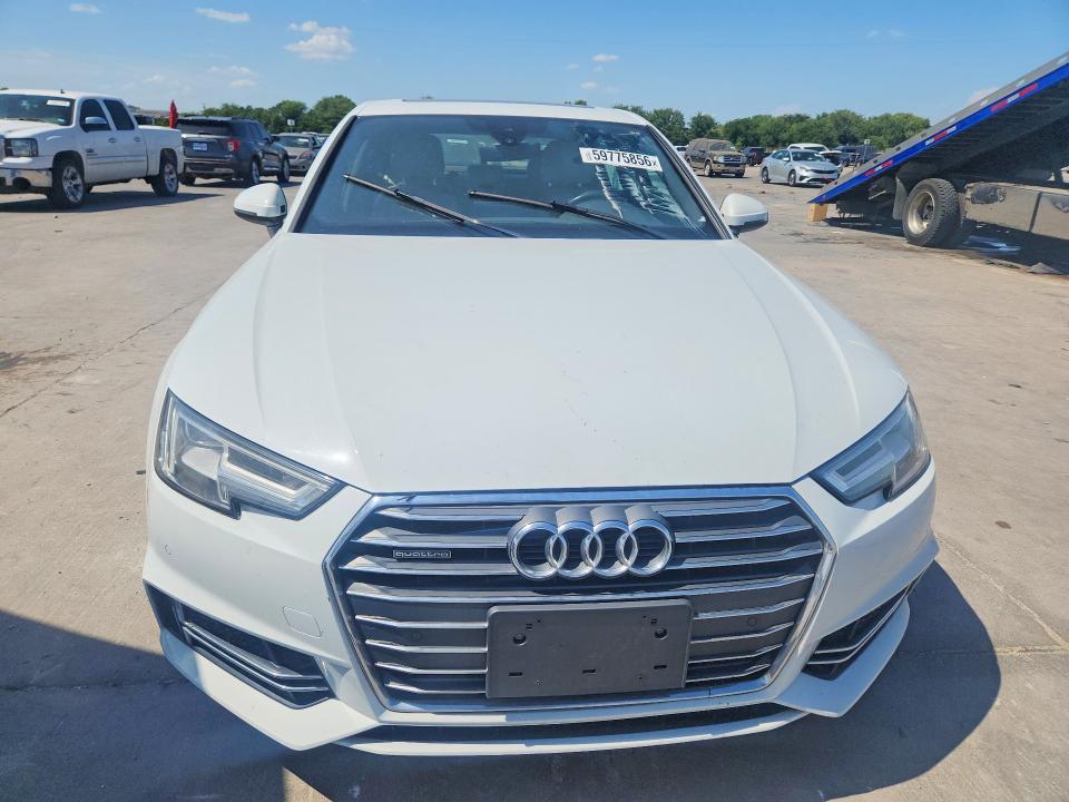 2017 Audi A4 მანქანა იყიდება აუქციონზე, vin: WAUENAF44HN025213, აუქციონის ნომერი: 59775856
