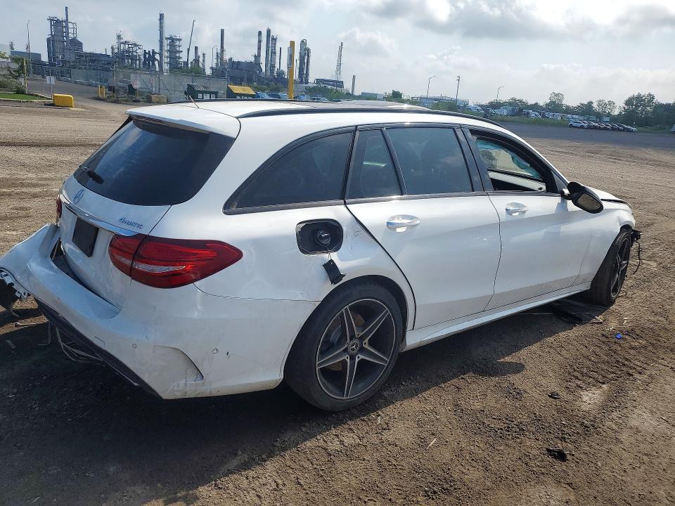 2018 Mercedes-benz C მანქანა იყიდება აუქციონზე, vin: WDDWH4KB3JF654696, აუქციონის ნომერი: 63374136