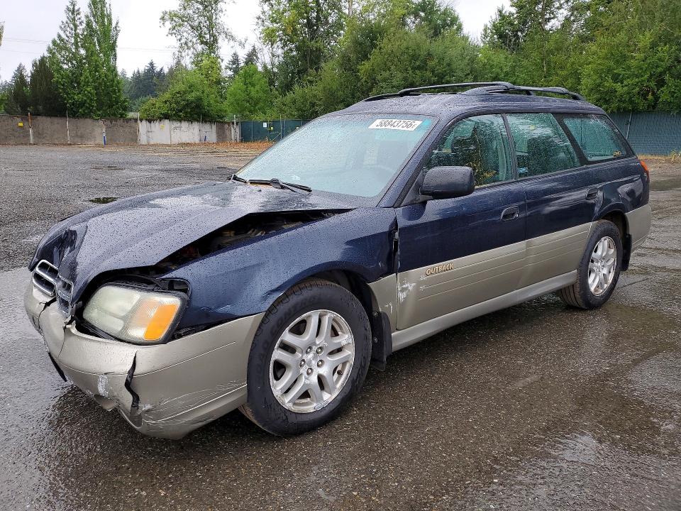 58843756 :رقم المزاد ، 4S3BH665527634101 vin ، 2002 Subaru Legacy مزاد بيع