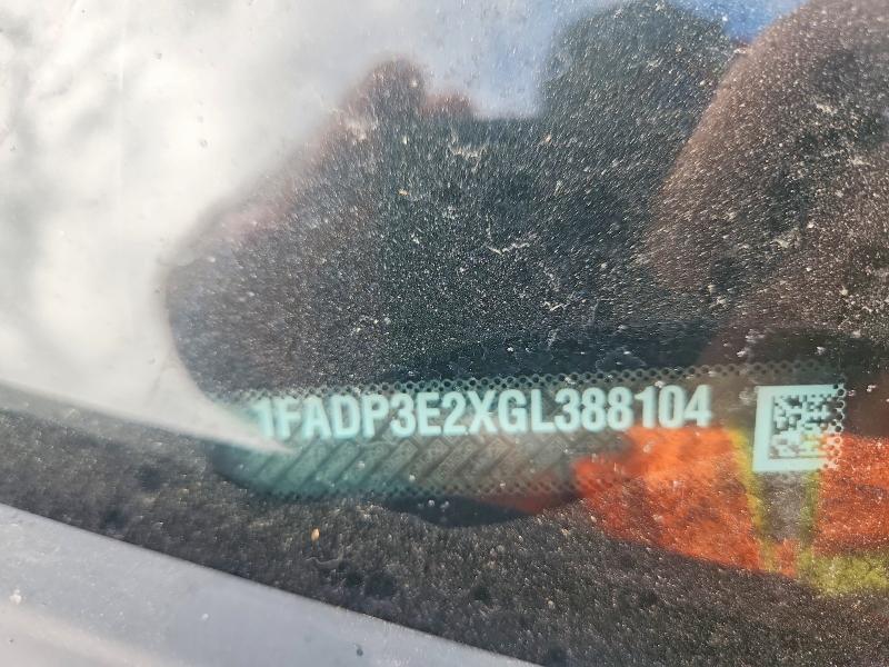 Aukcja sprzedaży 2016 Ford Focus, vin: 1FADP3E2XGL388104, numer aukcji: 60662526