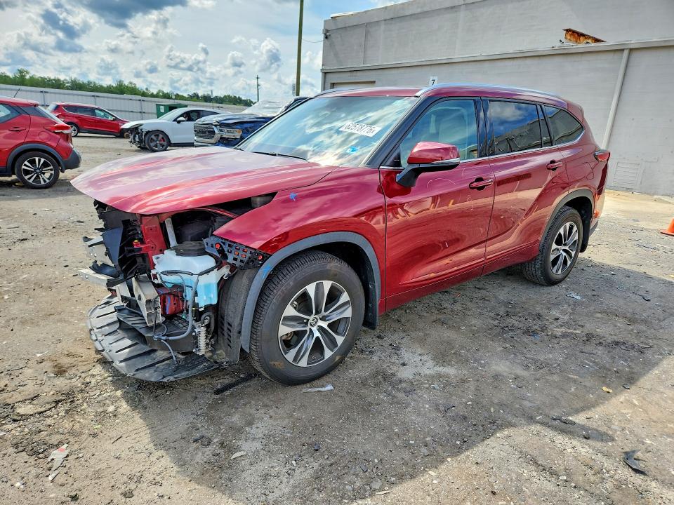 Aukcja sprzedaży 2021 Toyota Highlander, vin: 5TDGZRBH4MS532995, numer aukcji: 62578776