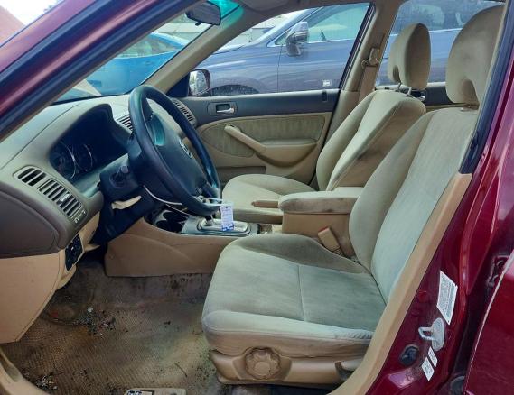 Aukcja sprzedaży 2004 Honda Civic, vin: 2HGES26784H508980, numer aukcji: 62273106